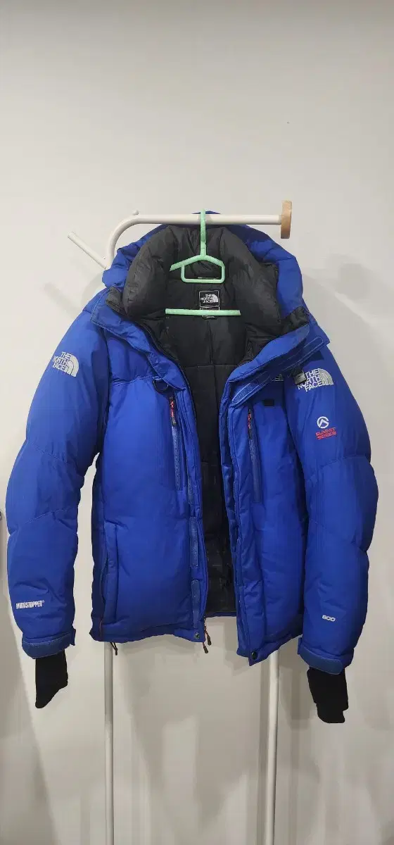 S(95)>The North Face Himalayan 800 Blue Goose Down Heavyweight Padding