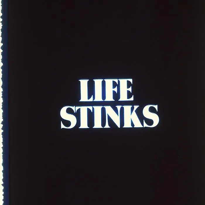 35mm 예고 영화필름  추락한 백만장자  Life Stinks