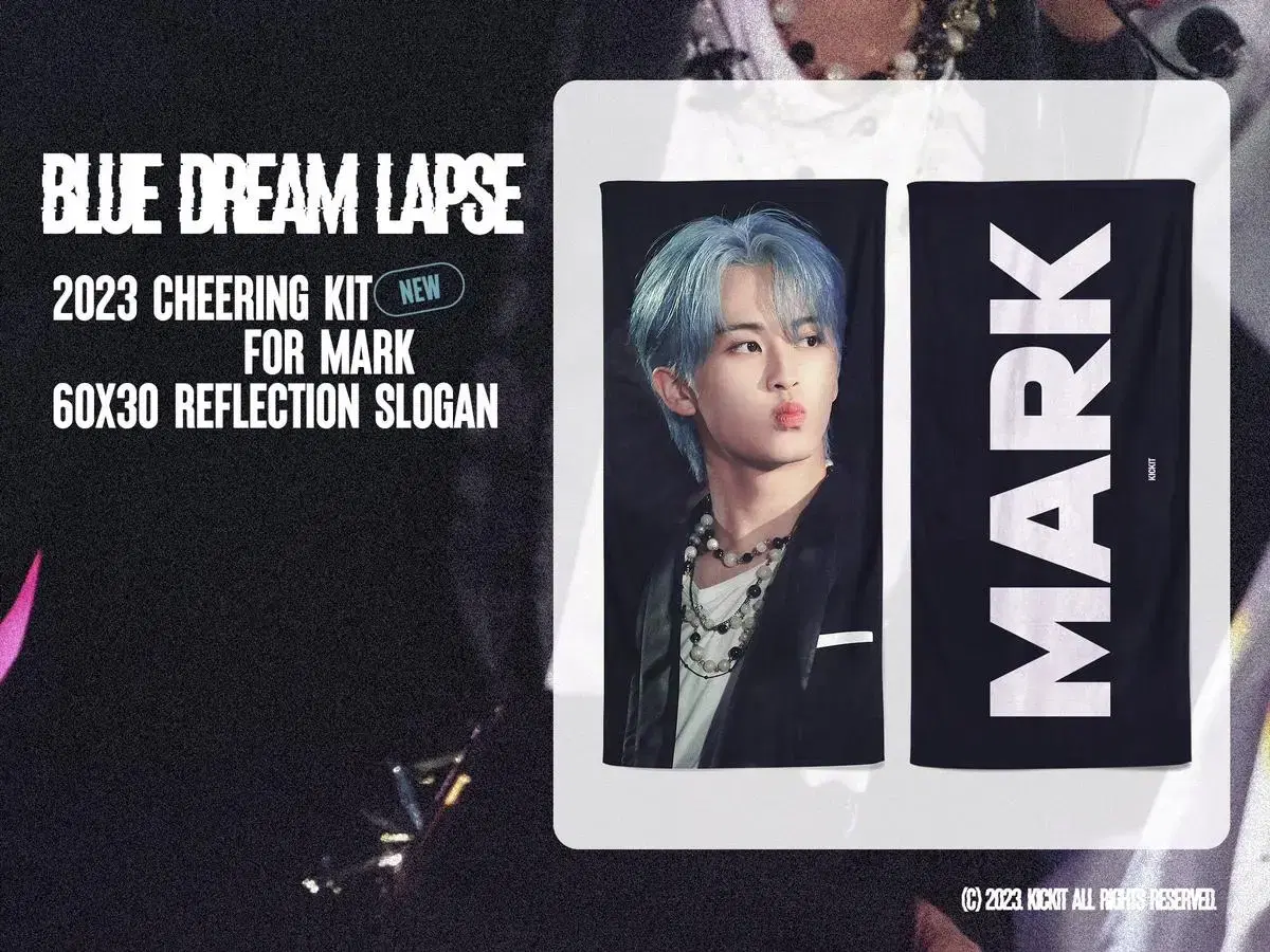 Mark MARK slogan cheering kit wts