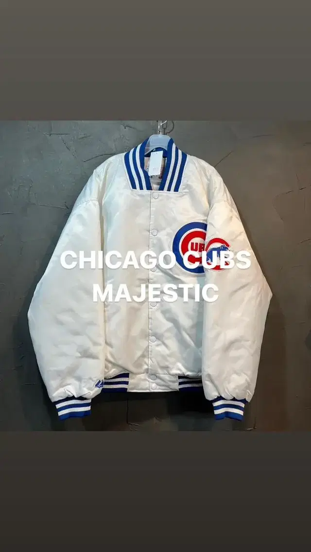 [XL] CUBS majestic 시카고컵스 마제스틱 점퍼