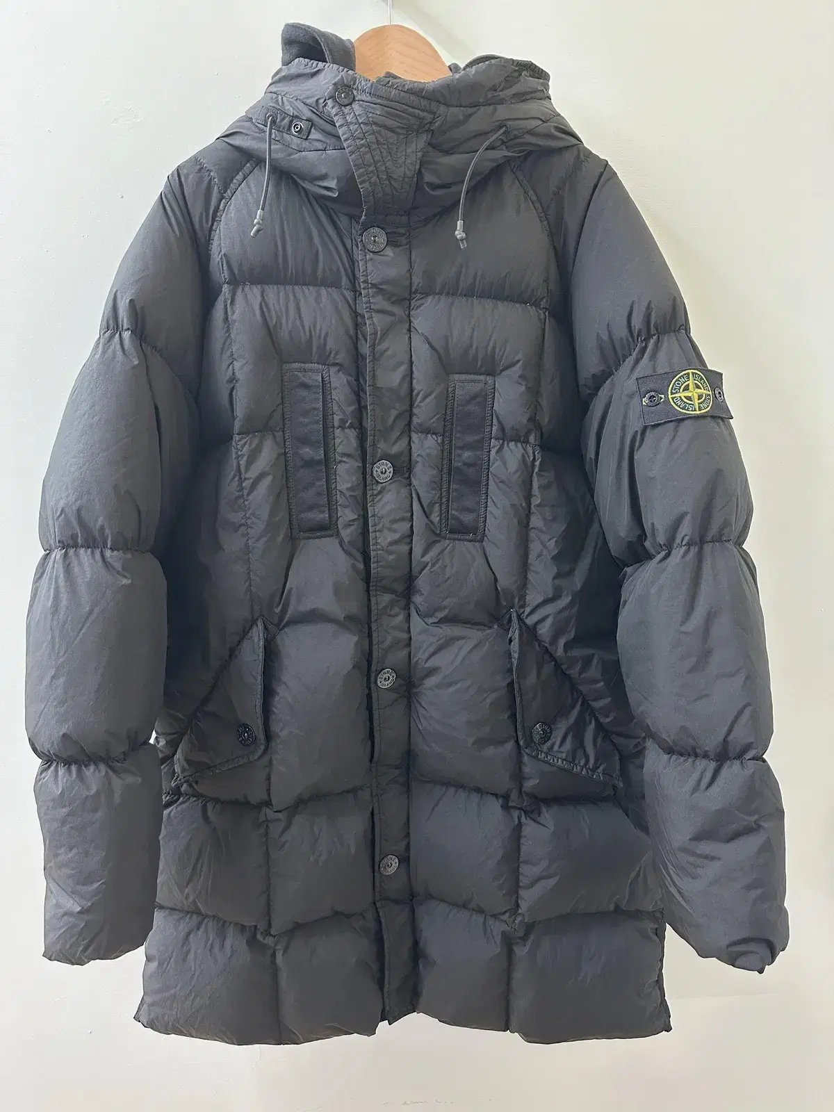 Stone Island Crinkle Labs Long Padded Black XL (711570123)