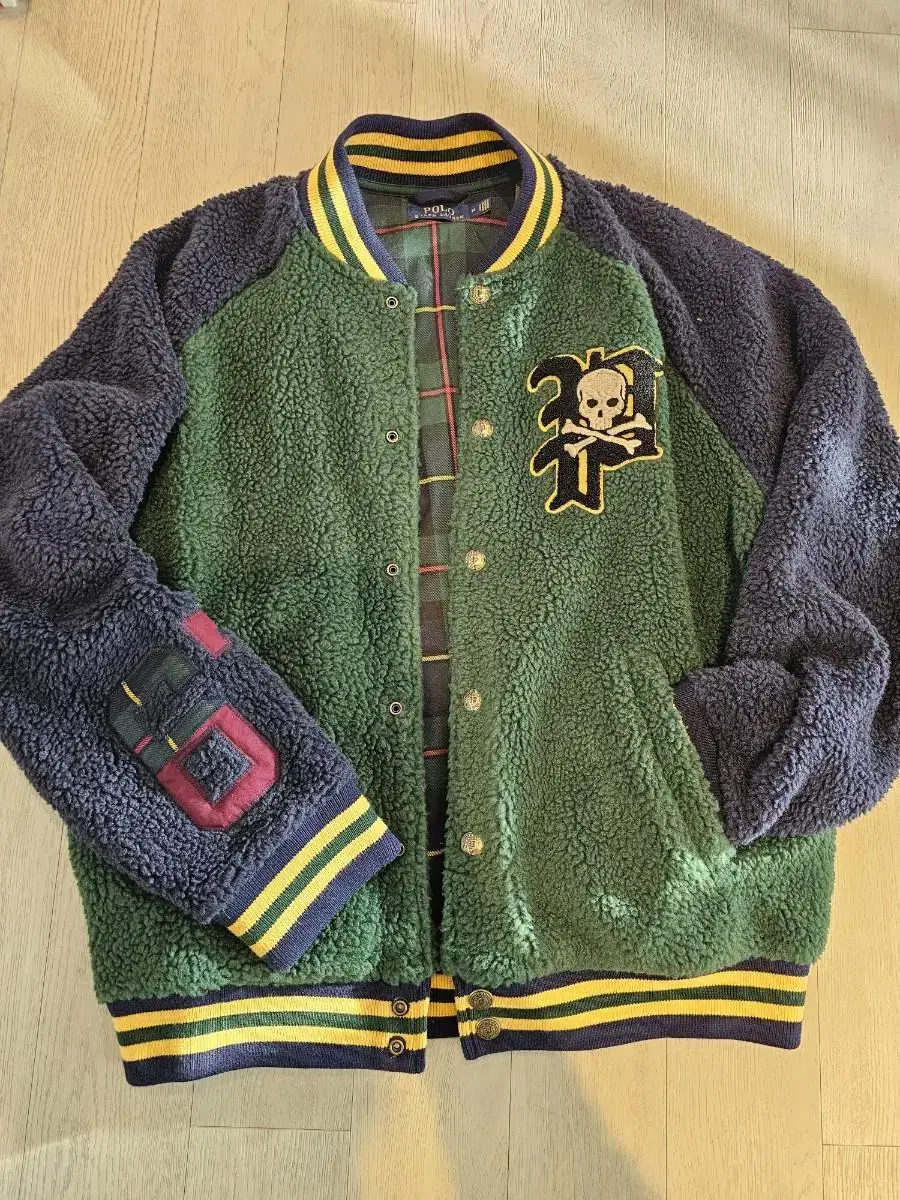 Polo Ralph Lauren Pirate Skull Varsity Jacket