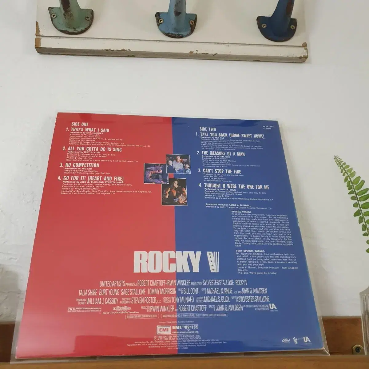 영화 록키OST  LP  1990