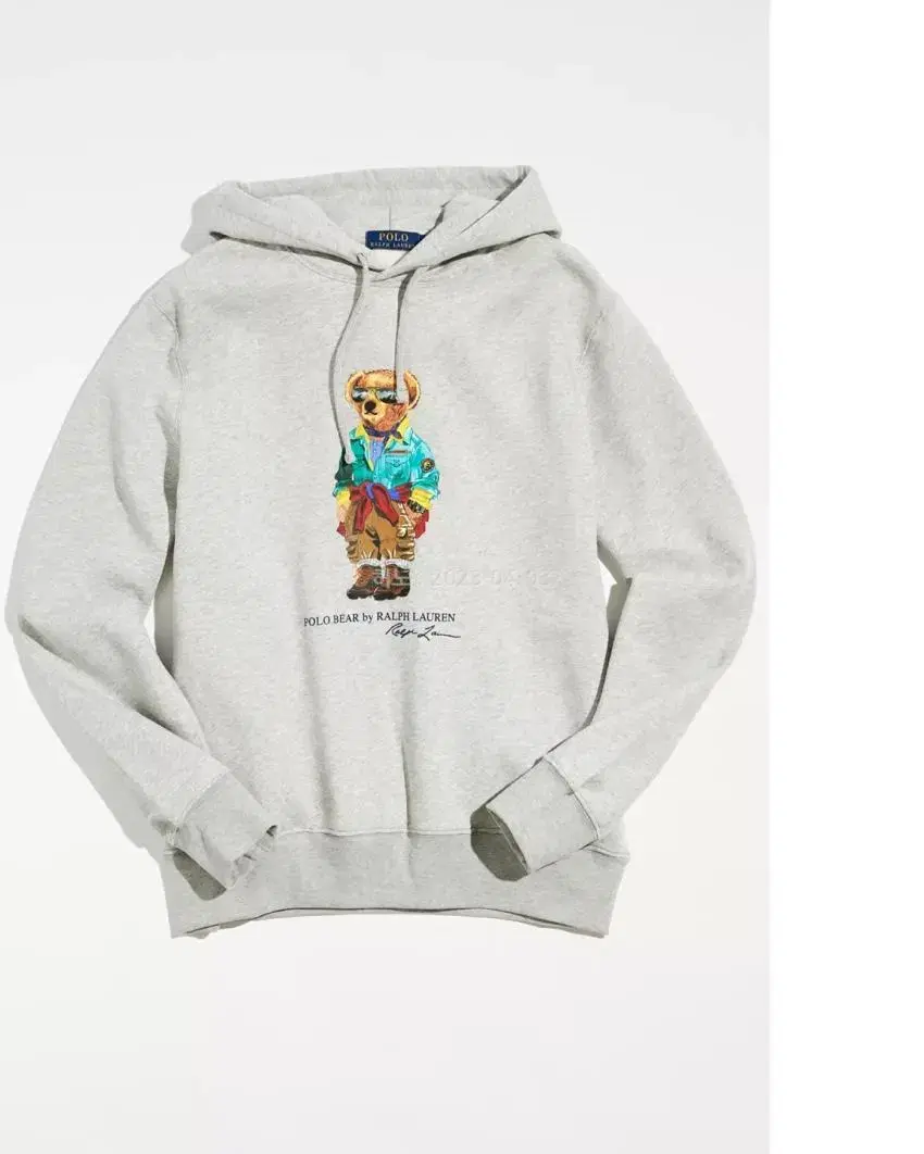 Polo Bear Hoodie brushed size L for sale.