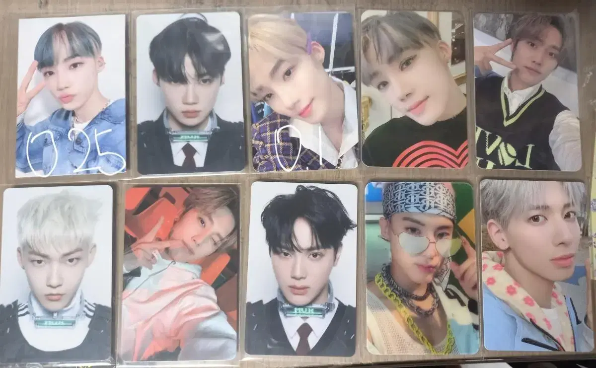 The Boyz new jacob kevin eric txt taehyun photocard wts