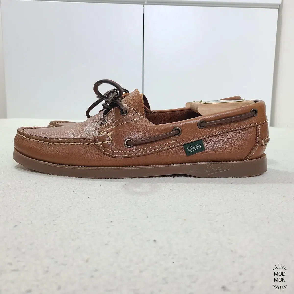 파라부트 바스 Tumbled Oak 아메리카 덱슈즈 UK8.5