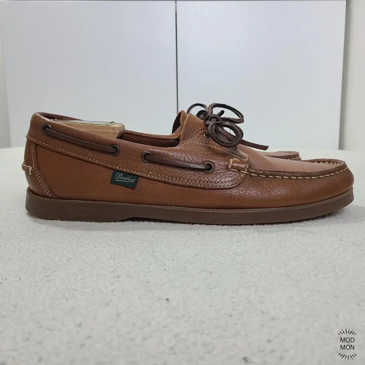 파라부트 바스 Tumbled Oak 아메리카 덱슈즈 UK8.5