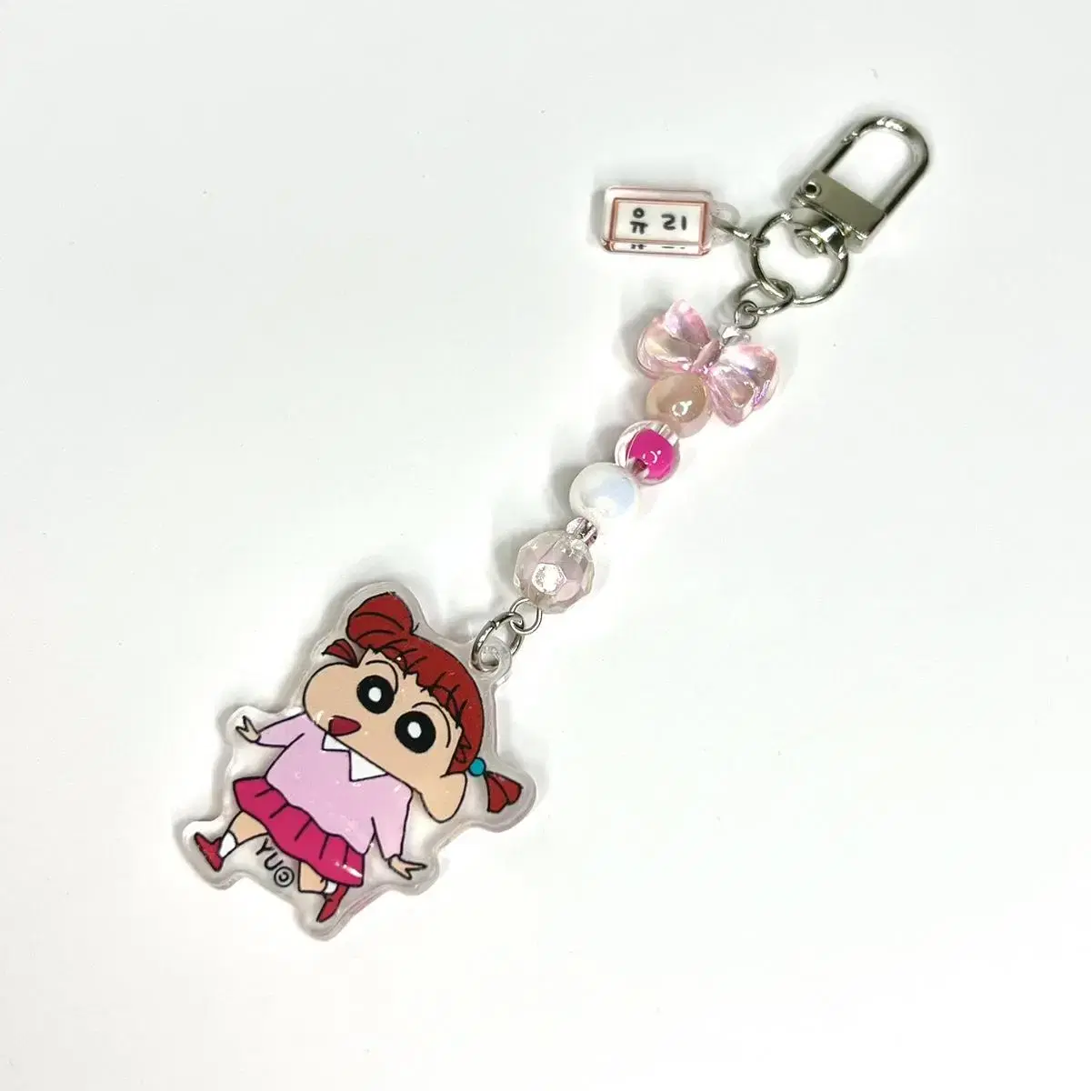 Crayon Shin-chan yuri acrylic Business Keyring