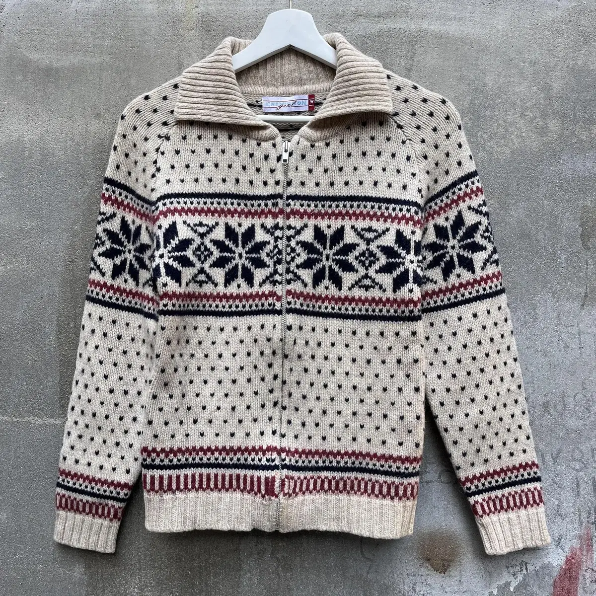 CHEVIGNON girl 90's knit cardigan