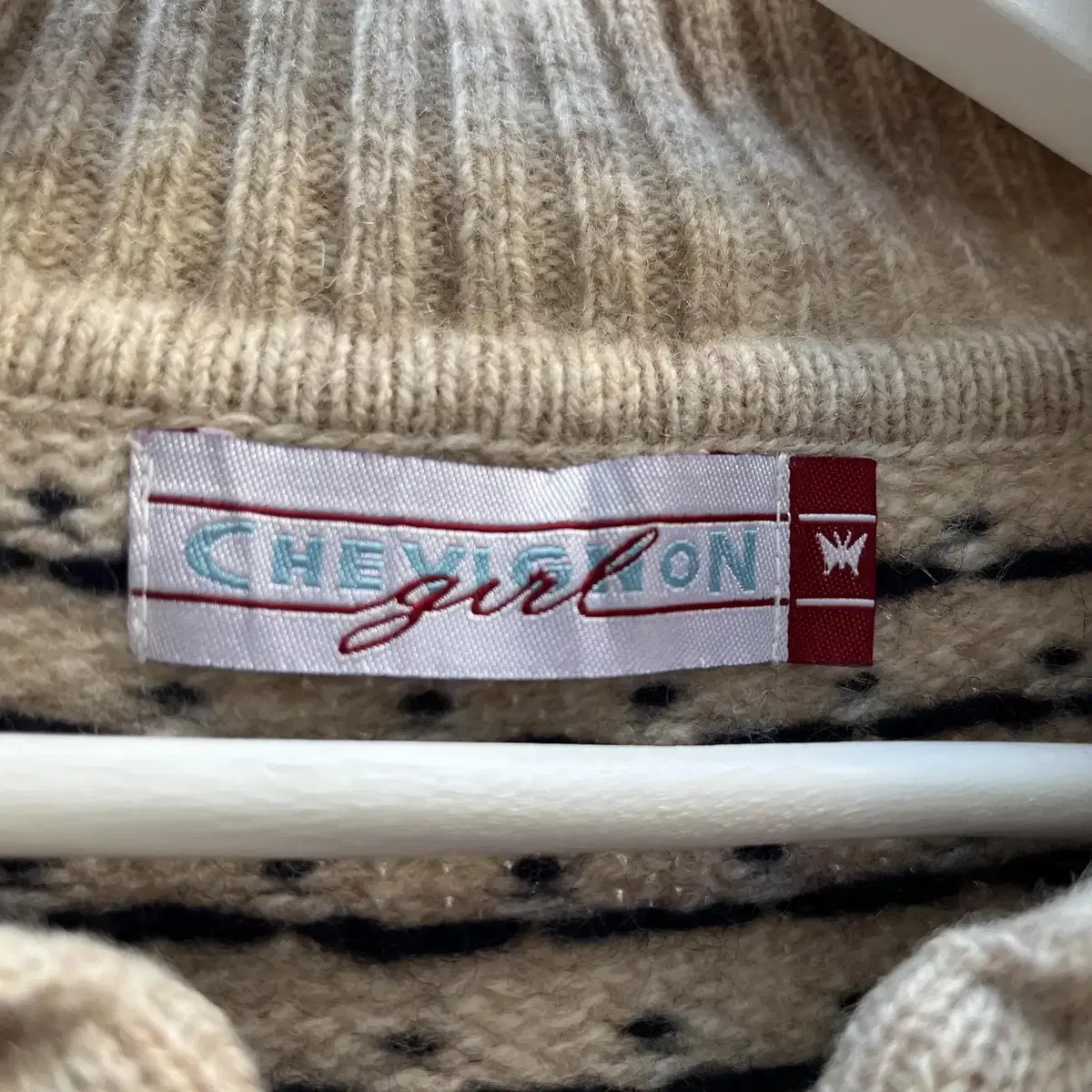 CHEVIGNON girl 90's knit cardigan