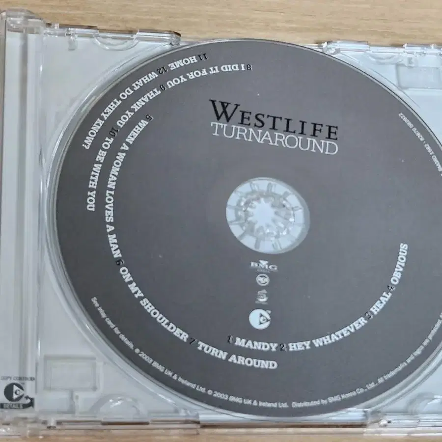 Westlife - Turnaround(CD)