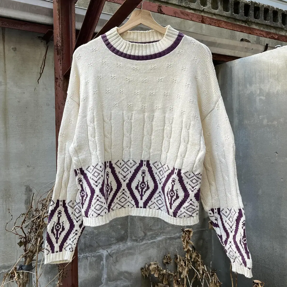 NATIVE AMERICA by alps Knit ( 미국제 )