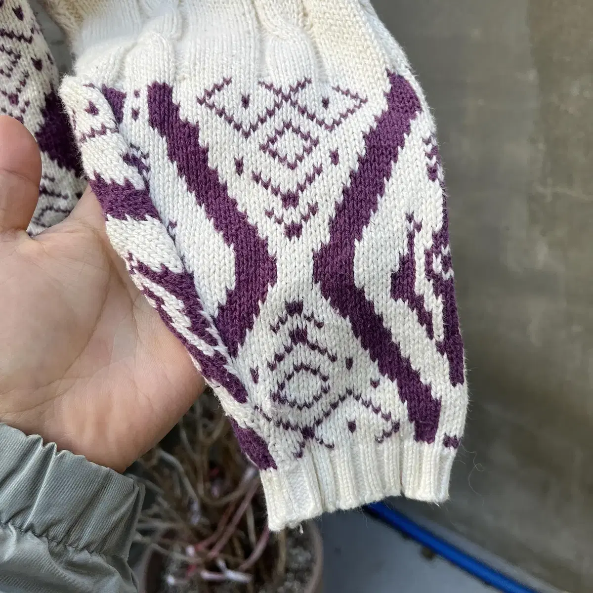 NATIVE AMERICA by alps Knit ( 미국제 )