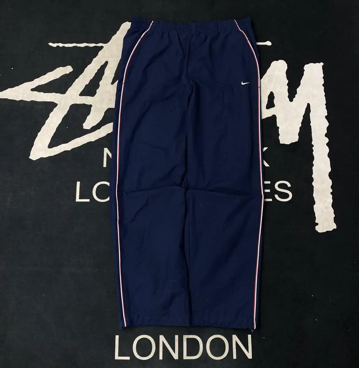 Nike Navy Sideline Nylon Training Pants L