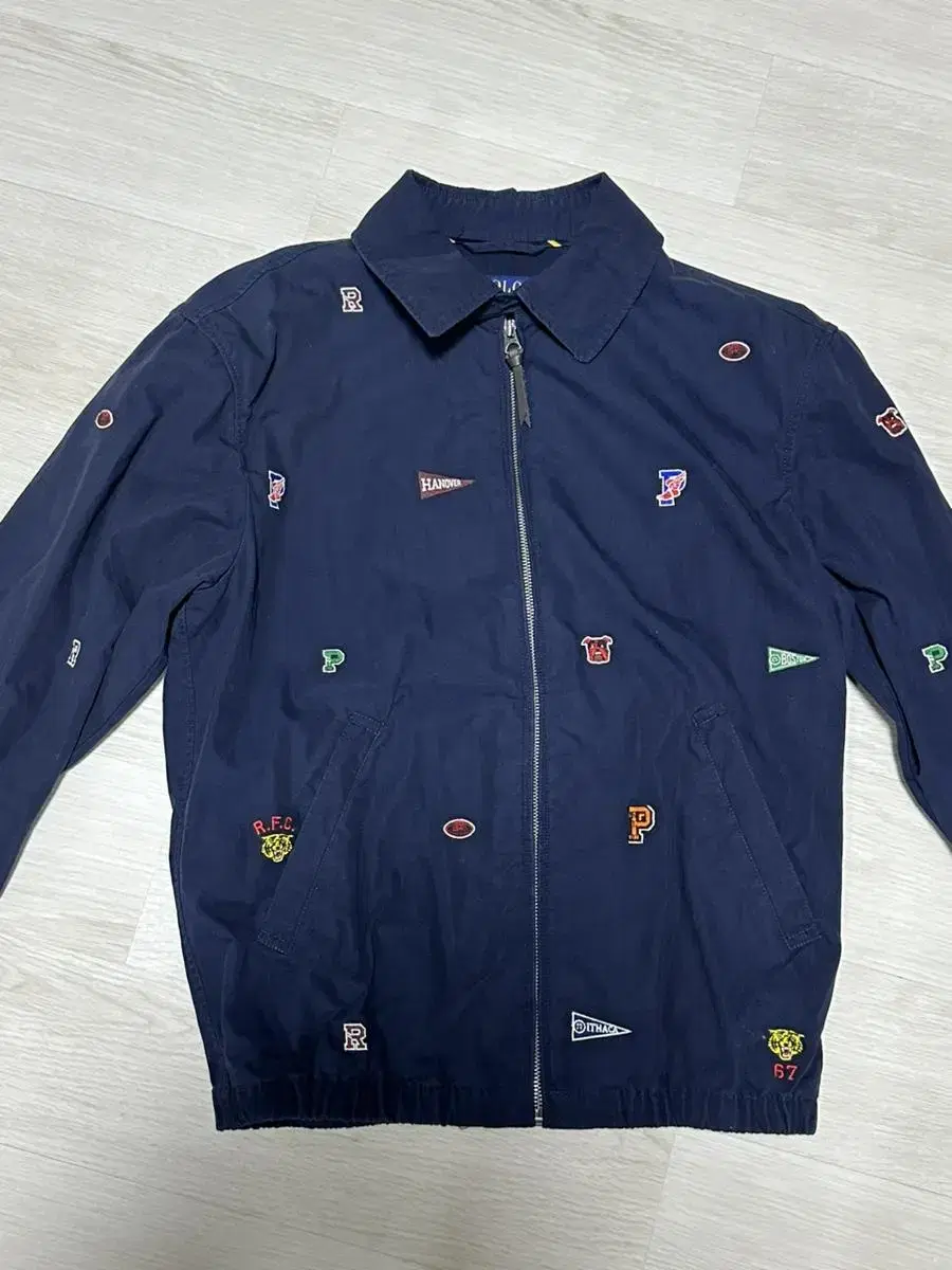 Polo Ralph Lauren Navy Embroidered Jacket(S)