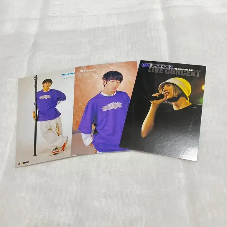 Classic HOT jang woohyuk postcard in bulk of 3 photos