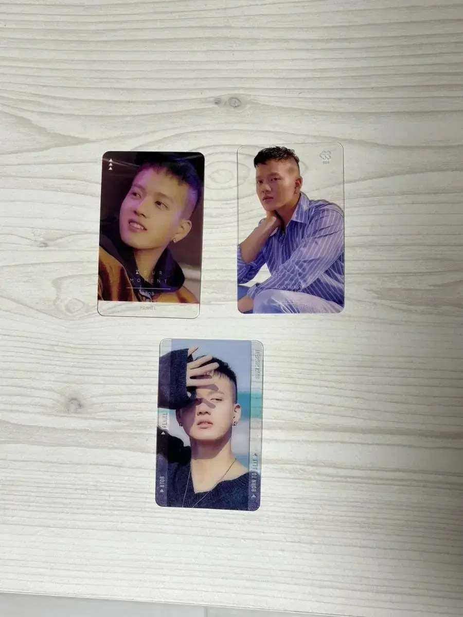 BTOB transparent photocards peniel for sale!