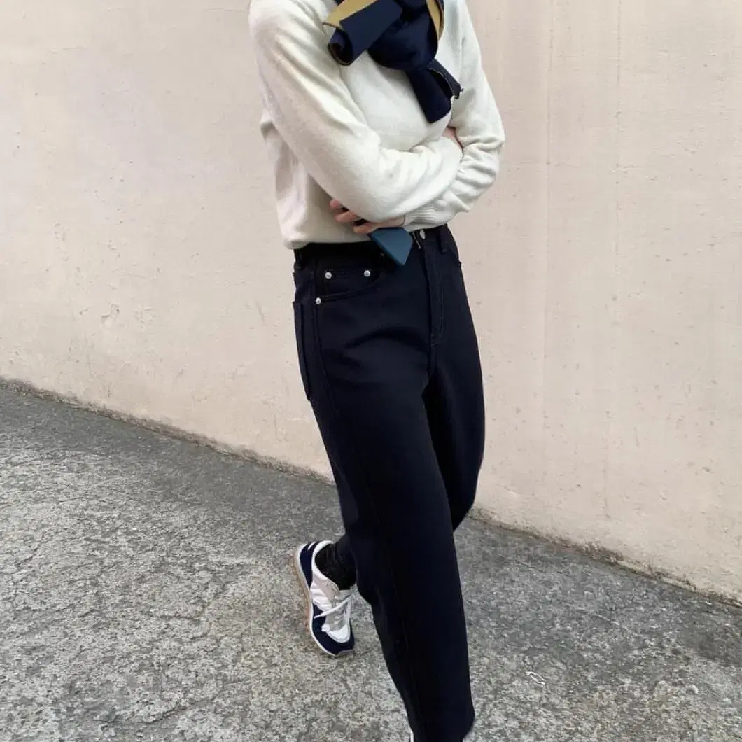 라벨 아카이브 Cropped Wool Jeans