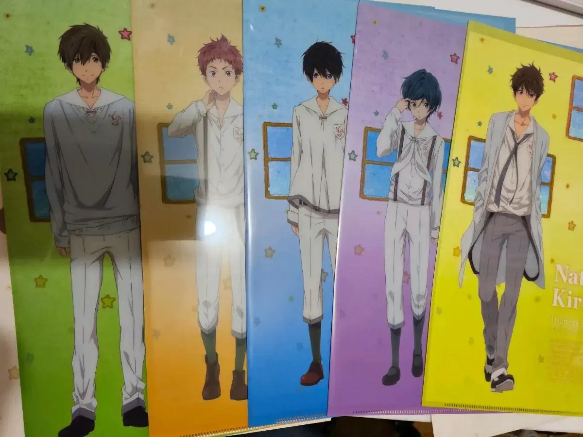 free! 5 types of free high-speed KyoAnime Shop clear file collections