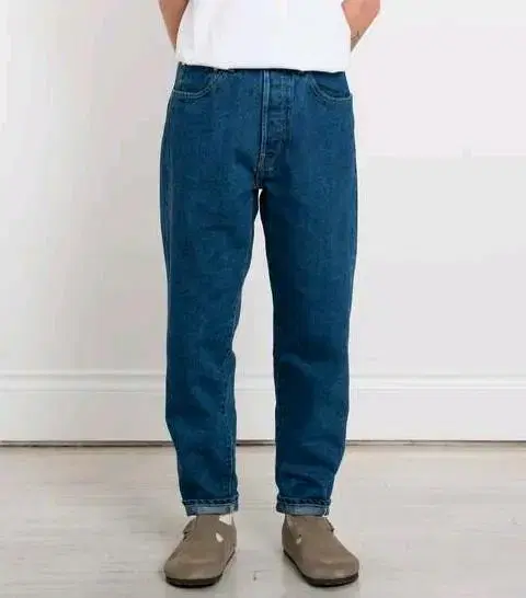 Hatski Hatski Regular Tapered Uzed bloo Denim Size 3