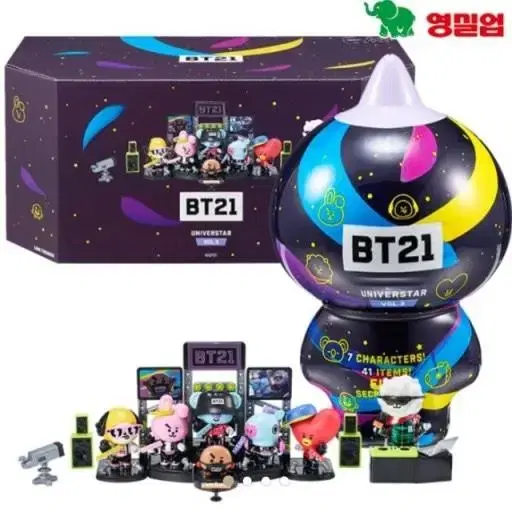 BT21 universtar 피규어 세트