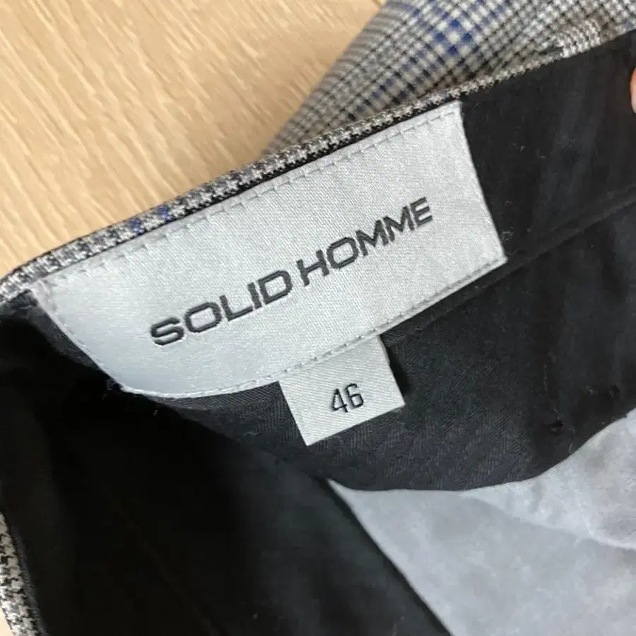 SOLID HOMME 슬랙스