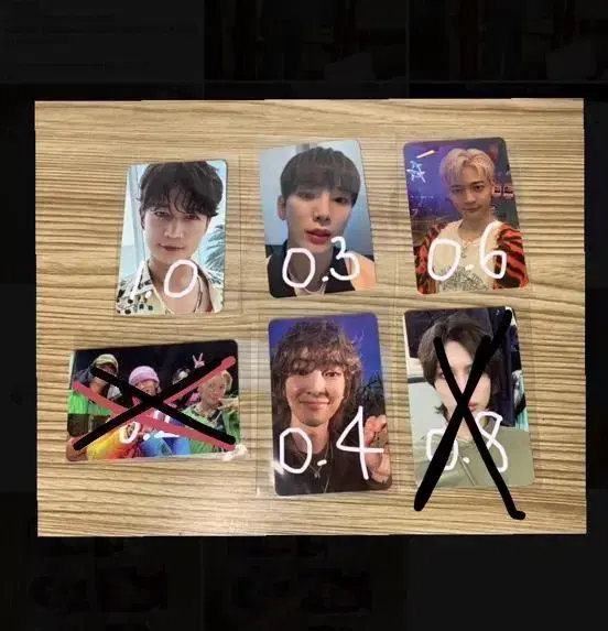 Shinee onew minho key taemin jonghyun photocard Hard Guilty Atlan