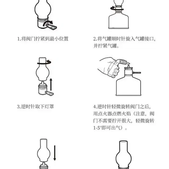 네이처하이크 캠핑 가스 렌턴 조명