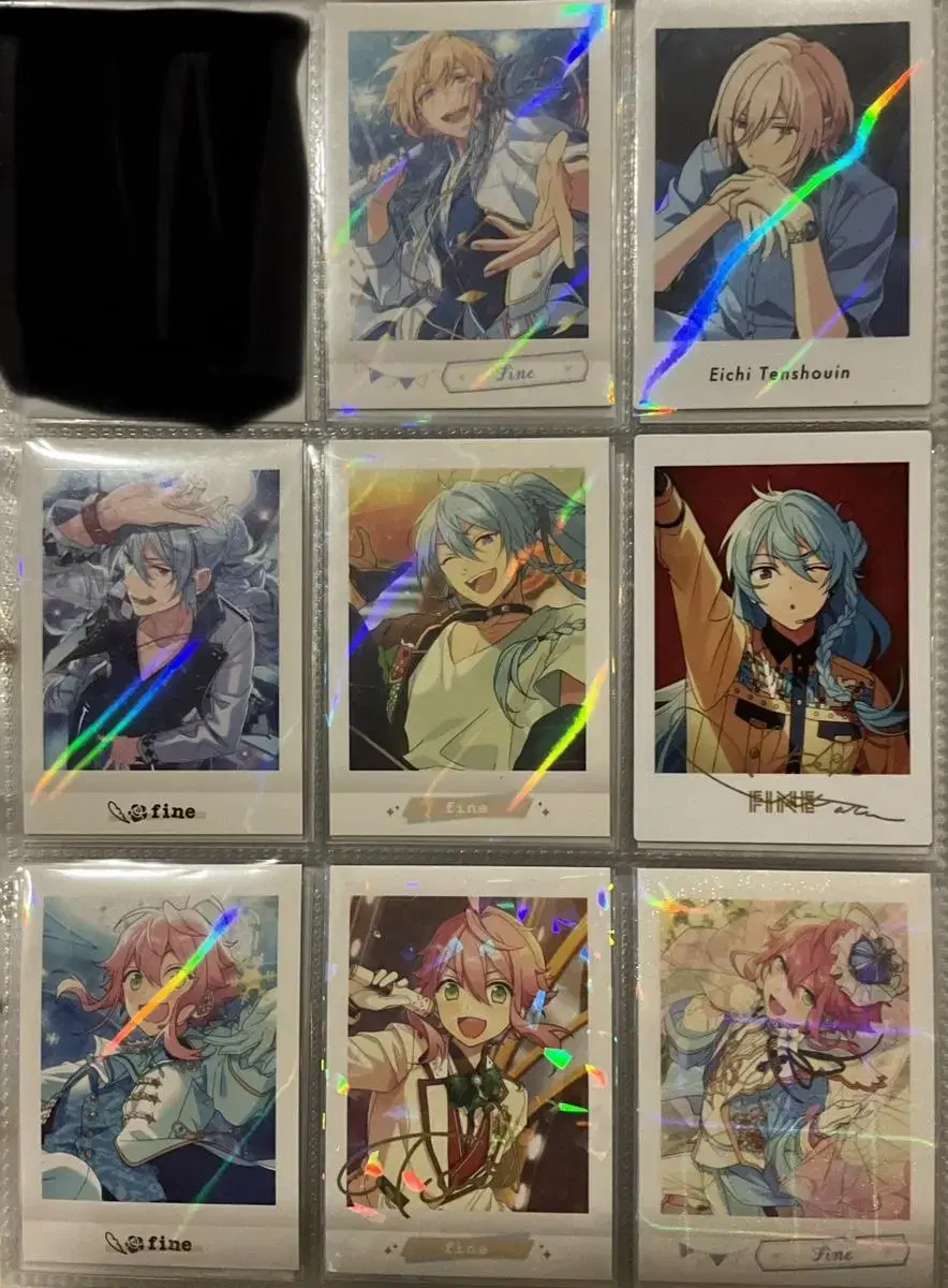 Angsta Ensemble Stars Pine FINE Pasha Pashotz clear kards in bulk of 20