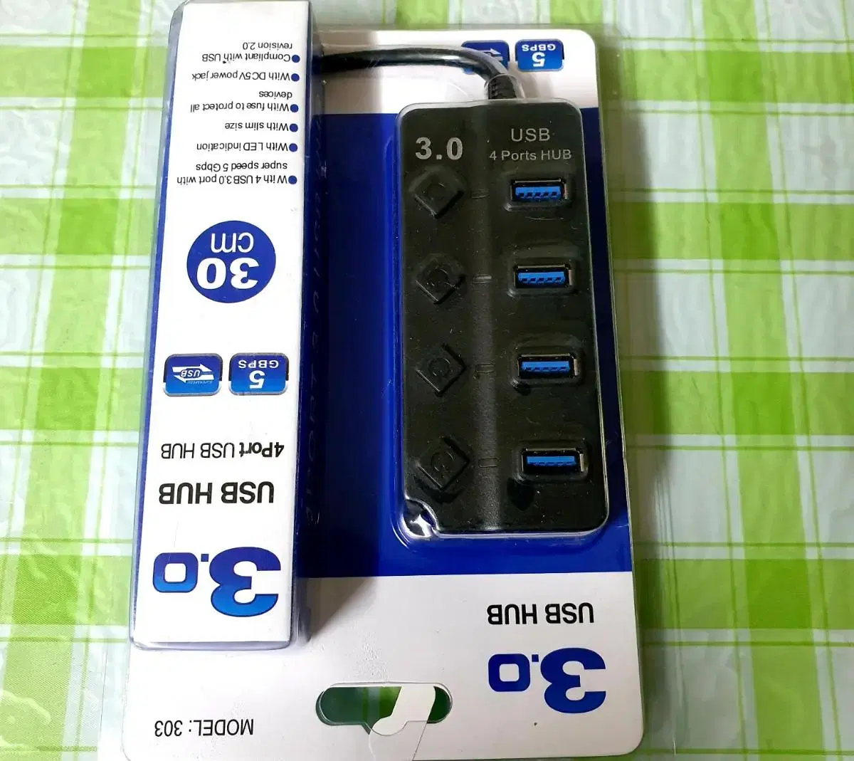 USB 3.0  허브포트 4구 새상품 팝니다,다용도 usb