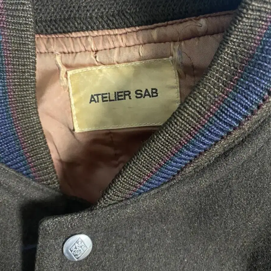 빈티지 바시티 자켓 atelier sab