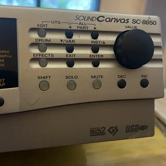 SOUNDCANVAS SC-8850 판매합니다..