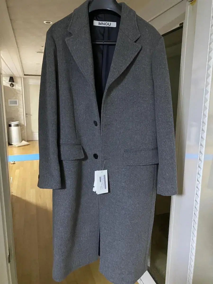 MNGU 21fw Chesterfield Coat Grey M