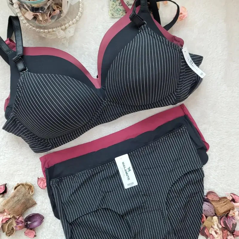 노와이어 브라팬티세트 3세트 묶음 판매 80AB 85AB