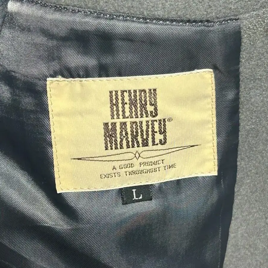 Henry marvey 캐시미어 후드 코트