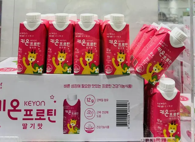 함소아 키온 프로틴 딸기맛 200ml 18개입