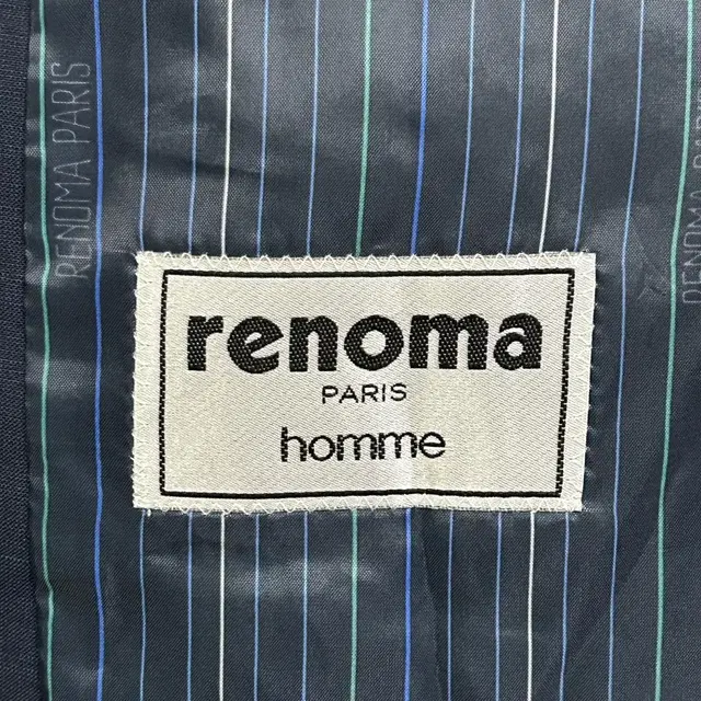 Renoma 네이비 대디핏 블레이져 XL