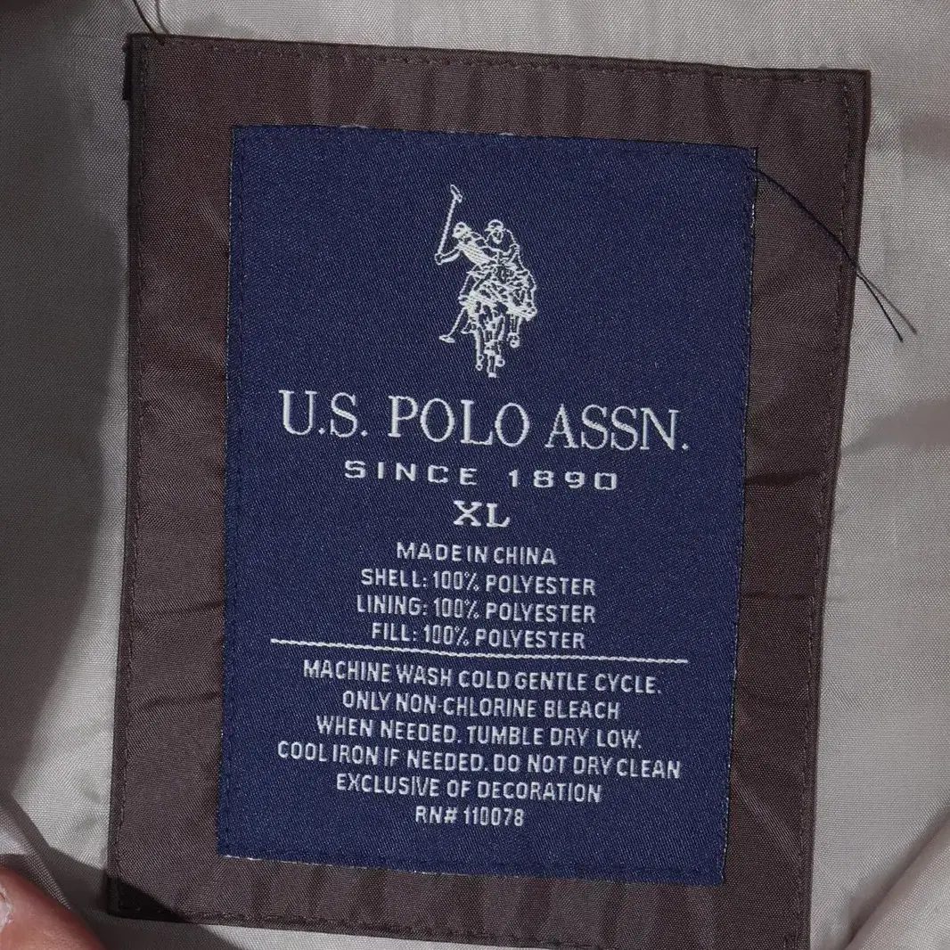 U.S. POLO ASSN 패딩조끼