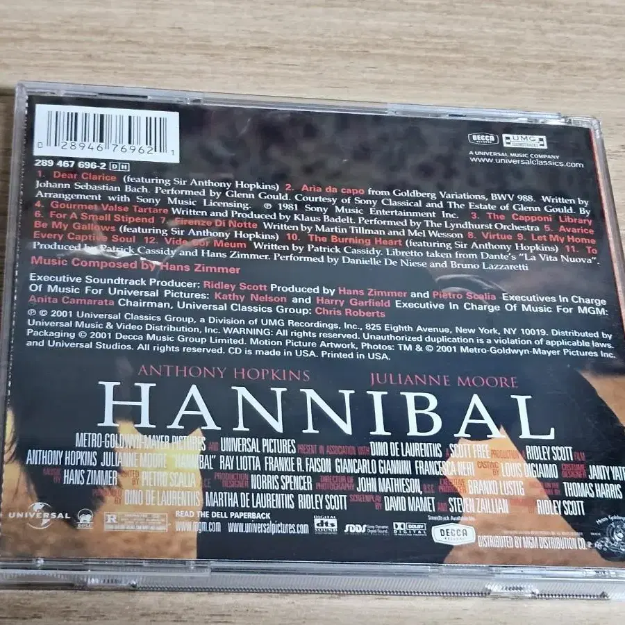 Hannibal - OST(CD)