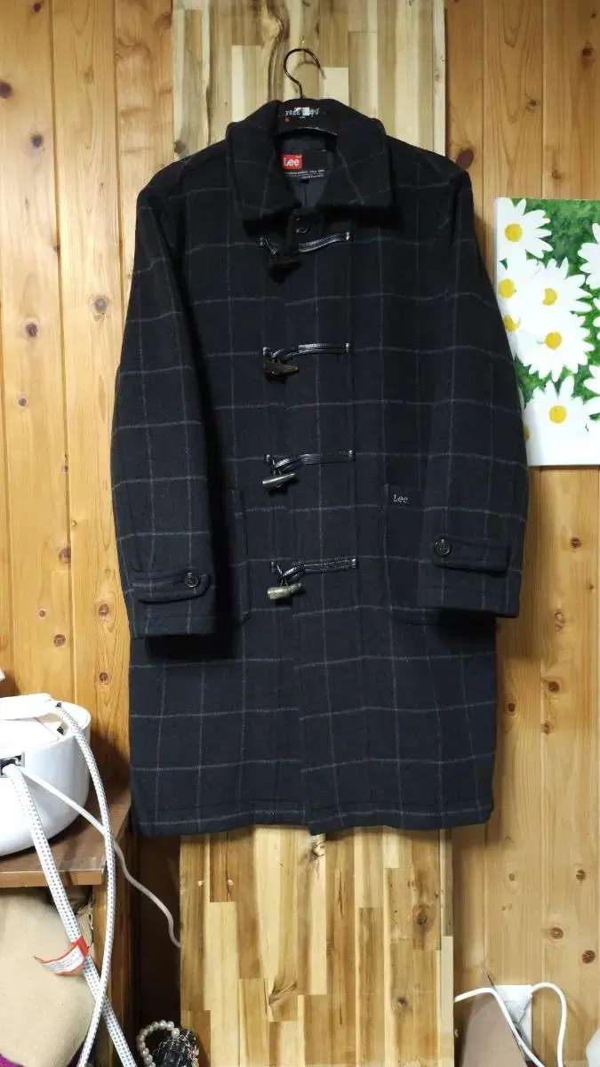 LEE Men's 80% Wool Tteokbokbok Coat 100% Brand New