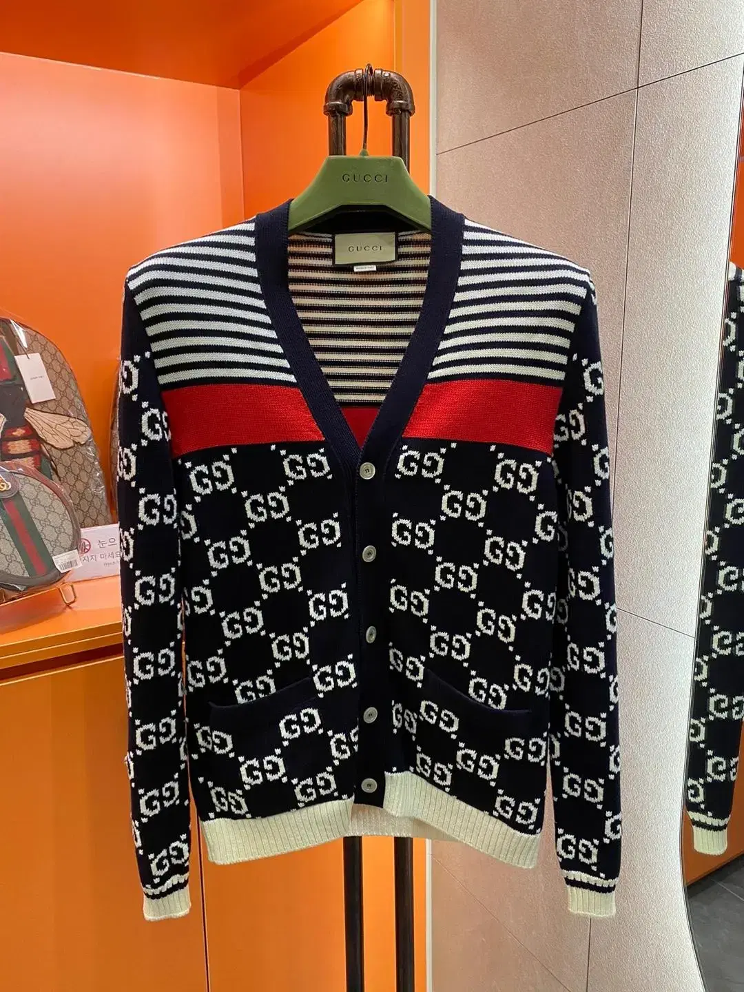 [New Product] Gucci GG Stripe Cardigan XS