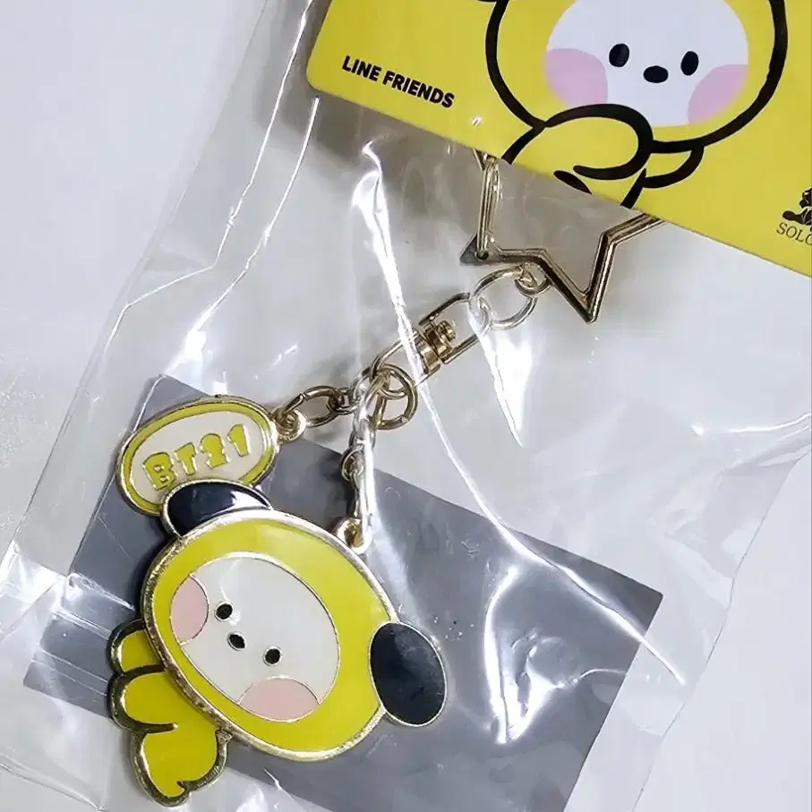 BT21 미니니 메탈키체인 치미