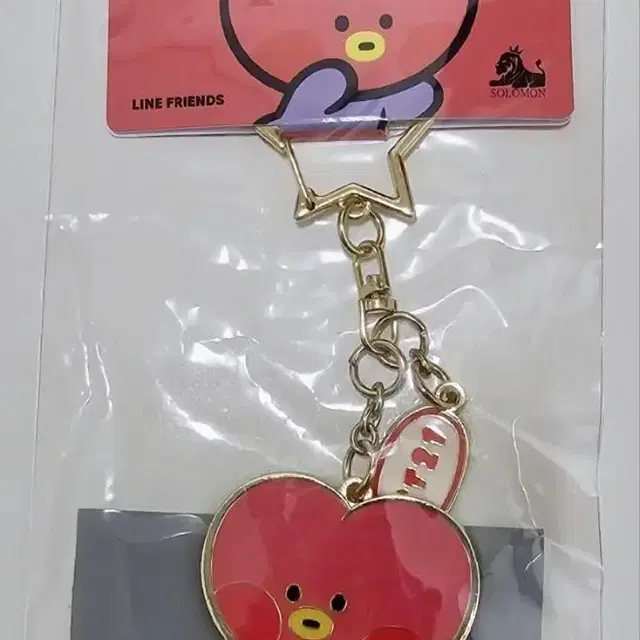 BT21 미니니 메탈 키체인 타타