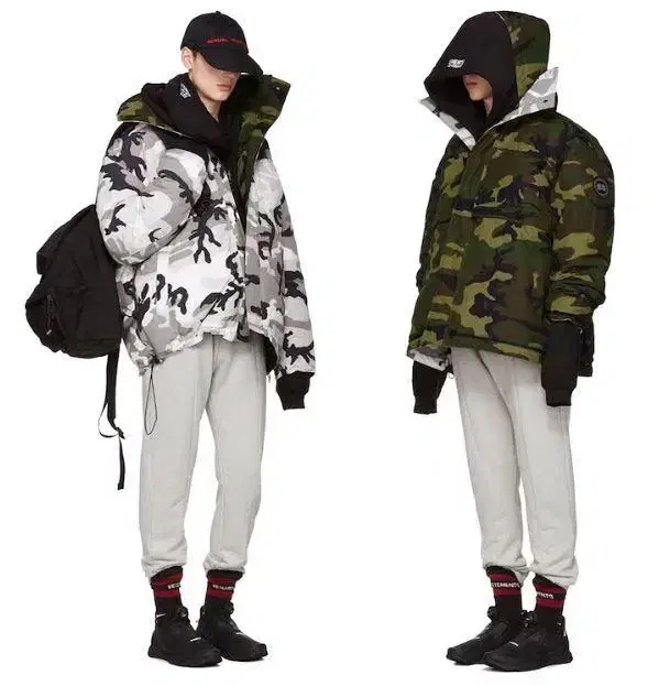 Vetements x Canada Goose Camo McNeilan Reversible Padded Jacket