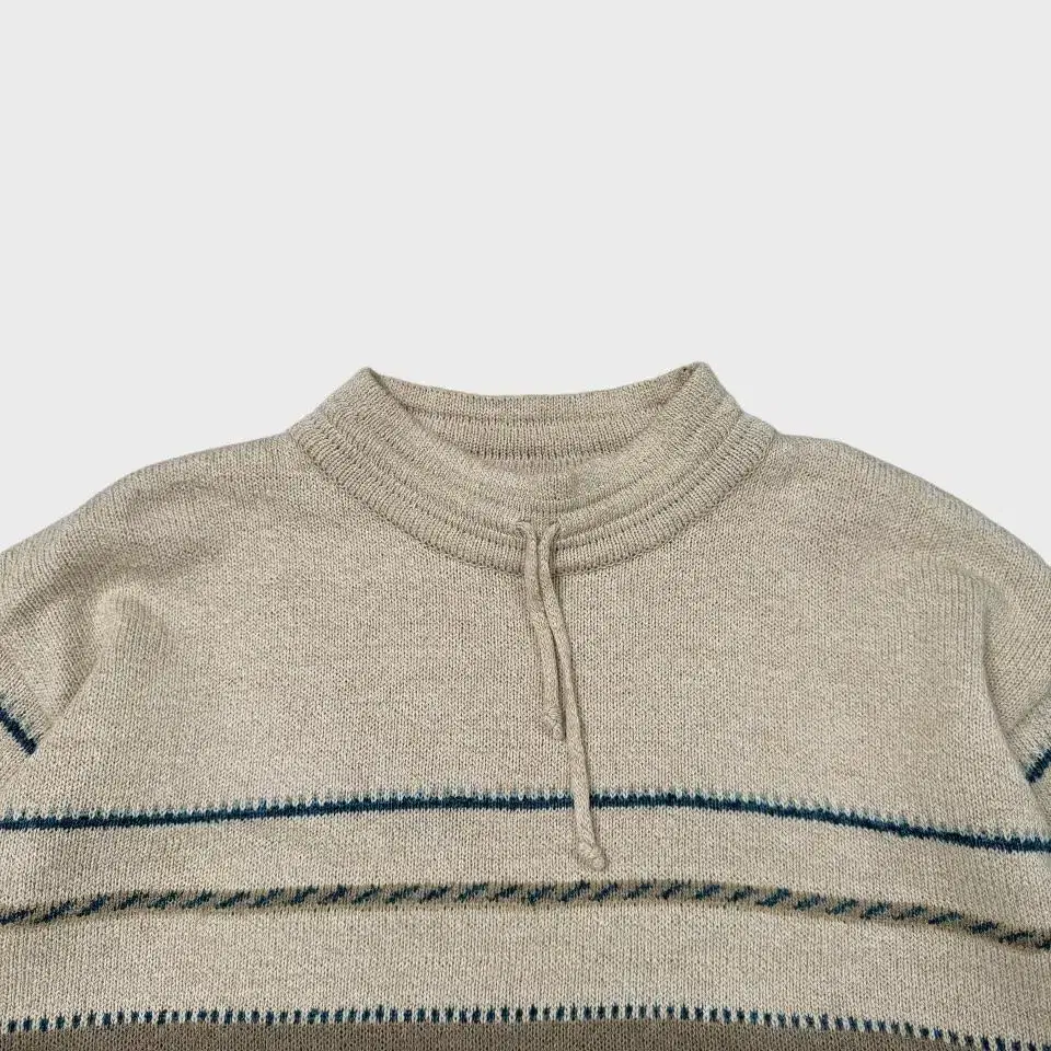 vintage stripe fisherman sweater