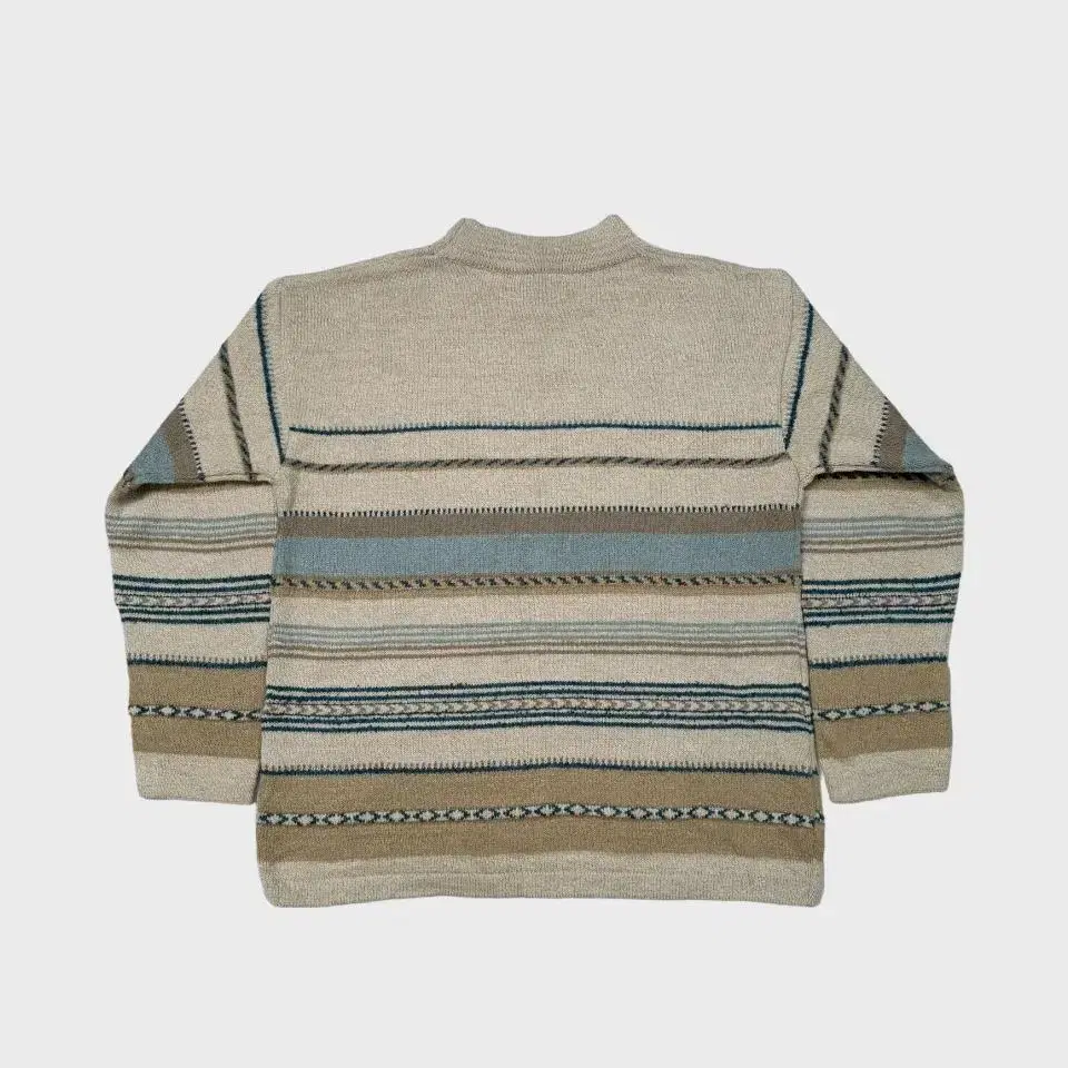 vintage stripe fisherman sweater