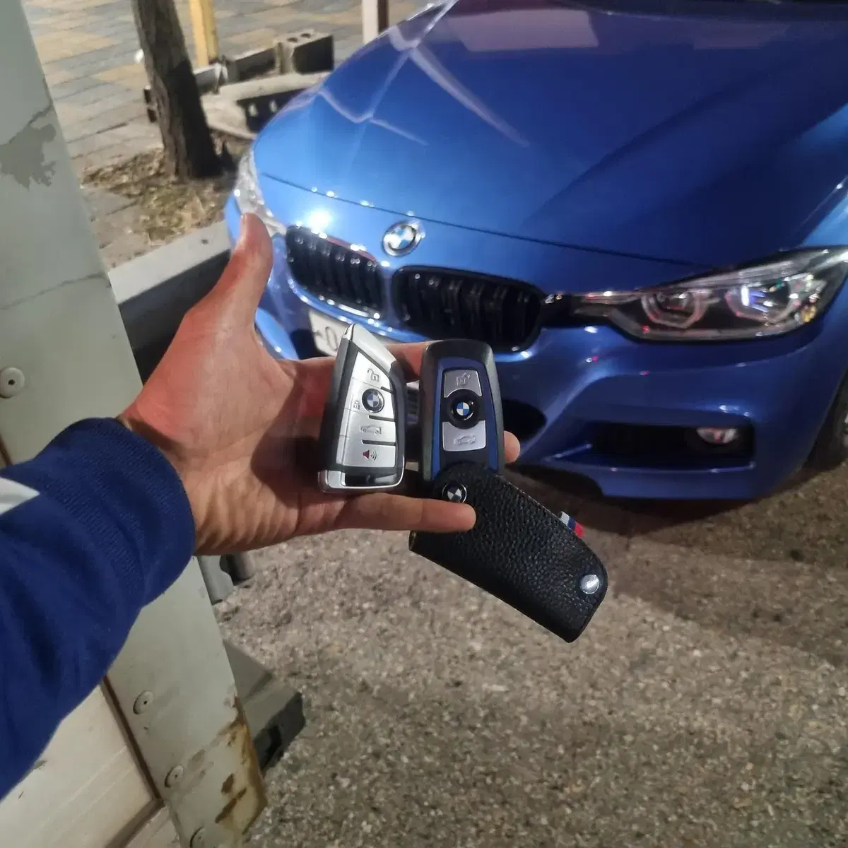 처인구 기흥구 수지구 BMW F30 E90 스마트키 복사 개조