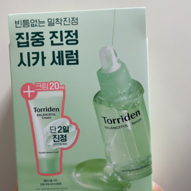 토리든 밸런스풀 시카 진정 세럼 50ml, 크림 세트