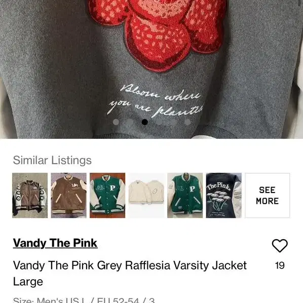 Vandy The Pink (Grey Rafflesia Varsity)