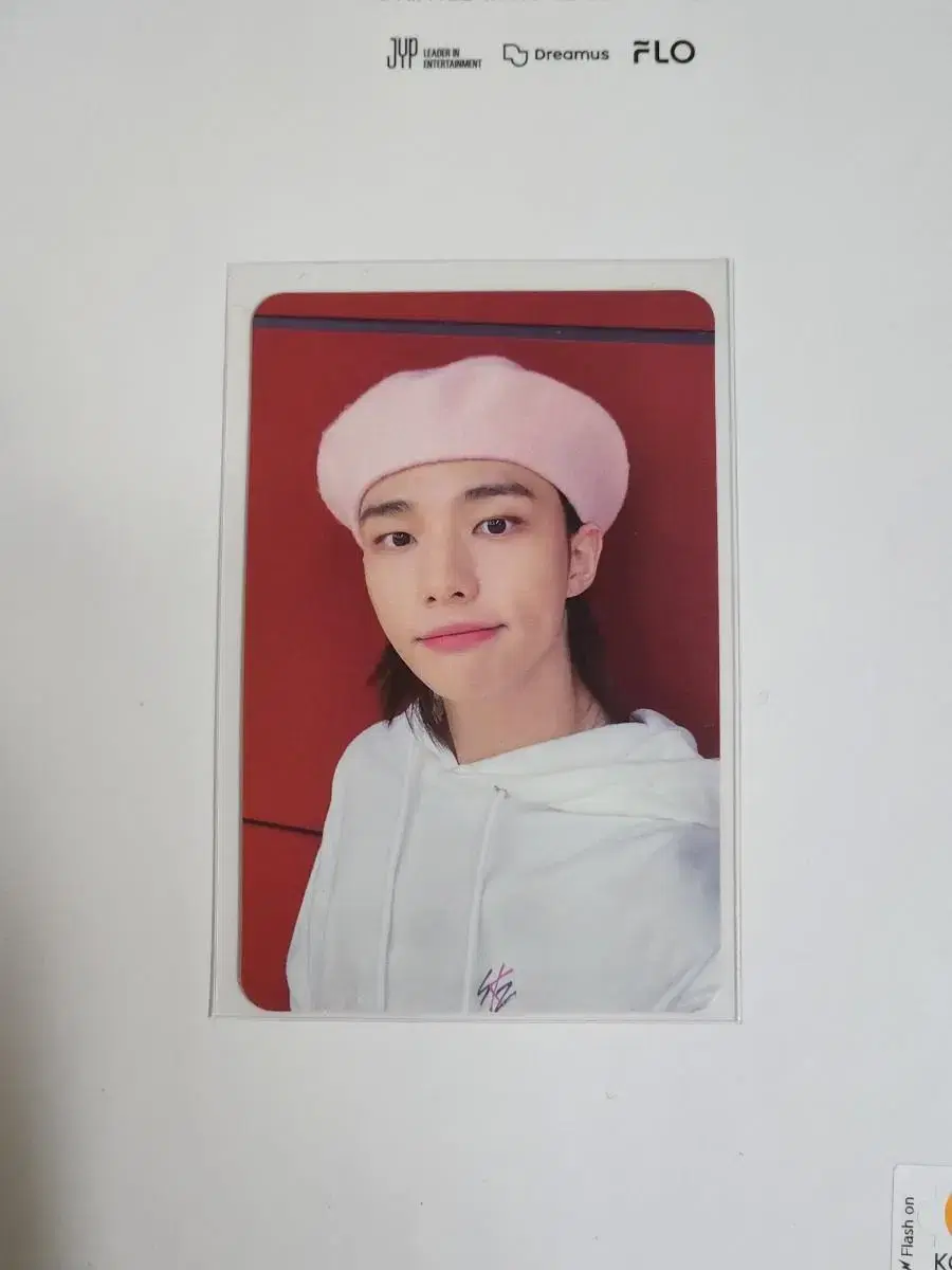 Skz hyunjin Maxident broadcast Photocard